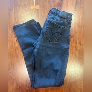 Faded Black Levi’s 314 Shaping Straight